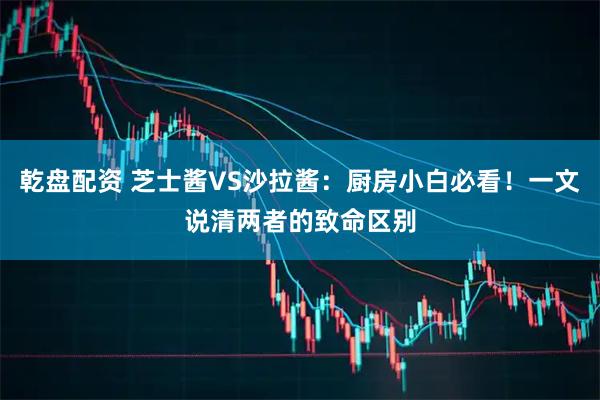 乾盘配资 芝士酱VS沙拉酱：厨房小白必看！一文说清两者的致命区别